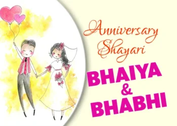 Wedding Anniversary Shayari for Bhaiya and Bhabhi